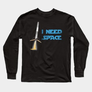 Space Rocket Long Sleeve T-Shirt